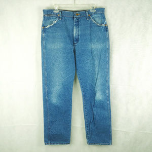 Wrangler 3mwzpw Mens Jeans 35x32 Cowboy 